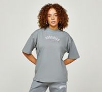 Hoodrich Womens Calor V2 Boyfriend T-Shirt - Grey - Size XS