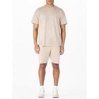 Luke 1977 Logic T-Shirt And Shorts Set - Beige