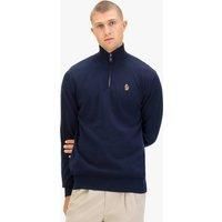 Pretender Quarter Zip Knitted Jumper