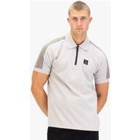 Luke 1977 Men's Caltech 1000 Zip Polo in Grey | Size: XL