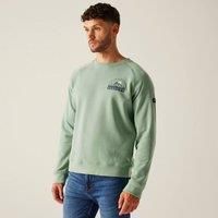 Regatta Mens Nithsdale Sweatshirt - Glacier Mountain - 3XL