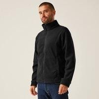 Regatta Mens Thor 350 Full Zip Fleece Jacket (XS) (Black)