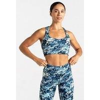 Dare2B Womens Swift Sports Bra Base Layer, Medium Impact, Antibacterial & Sweat Wicking - Perfect for Activewear, Gym & Yoga