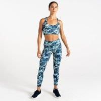 Dare 2b Womens Influential II Gym Yoga Leggings, Mist Dash Print, 8 UK
