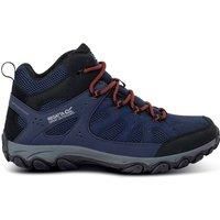Regatta Men's Edgepoint Breathable Waterproof Mid Walking Boots in Navy | Size: 11