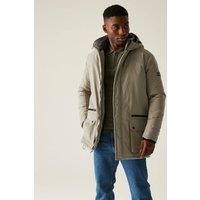 Regatta Mens Rhodo Waterproof Jacket Breathable Insulated Padded Winter Coat