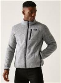Regatta Mens Barlee Full Zip Teddy Fleece Warm Durable Outdoor Hiking Winter Jacket