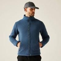 Regatta Men's 'Garrian II' Full Zip Fleece in Blue | Size: Large