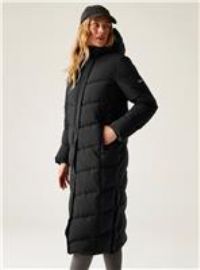 Eloria Longline Hooded Insulating Baffled Jacket