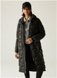 Embrie Longline Hooded Insulating Baffled Jacket