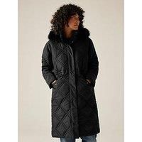 Freyla Hooded Water-Repellent Insulating Baffled Jacket