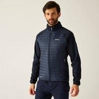 Regatta Mens Clumber Hybrid Jacket Water Repellent Insulated Stretch Winter Layer