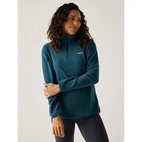 Regatta Women's 'Sweethart' Lightweight Half-Zip Fleece Sweatshirt in Turquoise | Size: 8