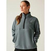 Dare2b Women's Slide Out Half Zip Fleece - Element Grey
