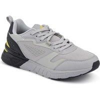 Pavers Men's Extra-Wide Chunky Trainers in Grey | Size: 10