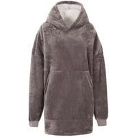 Trespass Unisex Adult Cosiness Oversized Hoodie Blanket TP6208