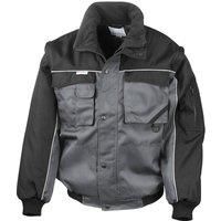 WORK-GUARD by Result Mens Heavy Duty Zip-off Sleeves Pilot / N/A N/A RW10245