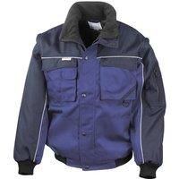 WORK-GUARD by Result Mens Heavy Duty Zip-off Sleeves Pilot J  RW10245