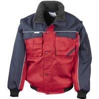 WORK-GUARD by Result Mens Heavy Duty Zip-off Sleeves Pilot / N/A N/A RW10245