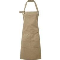 Premier Unisex Adult Cotton Canvas Pocket Apron / N/A N/A RW9444