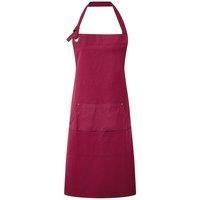 Premier Unisex Adult Cotton Canvas Pocket Apron / N/A N/A RW9444