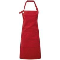 Premier Unisex Adult Cotton Canvas Pocket Apron / N/A N/A RW9444