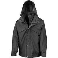 Result Mens Zip And Clip Waterproof 3 in 1 Jacket / N/A N/A RW10249