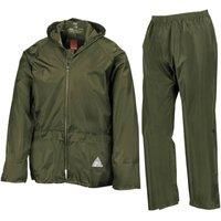 Result Unisex Adult Waterproof Jacket And Trousers Set  PC7403