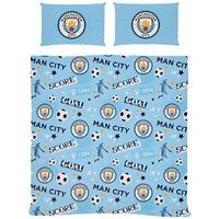 Manchester City Fc  Double TA12061  's Duvet cover in Blue