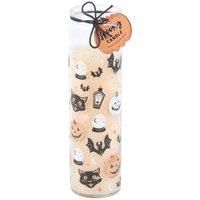 Something Different Spiced Pumpkin Halloween Tube Candle / One Size Light Orange
