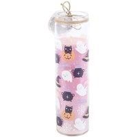 Something Different Candy Apple Pastel Halloween Tube Candle / One Size Pink/Bla