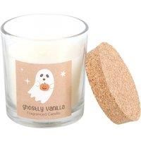 Something Different Ghostly Vanilla Halloween Candle Jar / One Size White SD6063