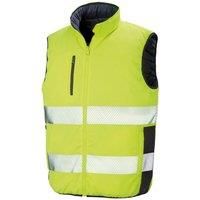 SAFE-GUARD by Result Mens Reversible Soft Padded Gilet / N/A N/A RW10307