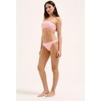 Bandeau Bikini Set With Diamontes Pink