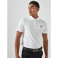 Lyle & Scott Golf Mens Tour Polo Shirt - White