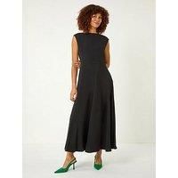 Roman Fit & Flare Midi Dress 18 female