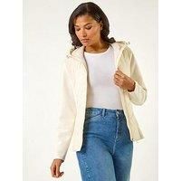 Roman Contrast Hooded Padded Jacket 12 female