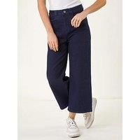 Denim Wide Leg Culottes - Ladies Roman Originials Women