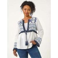 Roman Petite Tassel Detail Jacket 16 female