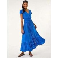 Roman Tiered Buttoned Maxi Dress 20 female