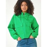 Dusk Hooded Raincoat 16 female