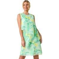 Roman Petite Embellished Tiered Shift Dress for Women UK - Ladies