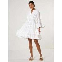 Roman Shimmer Tie Detail Smock Dress 20 female
