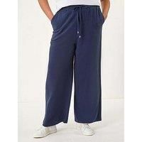 Roman Curve Linen Mix Trousers 30-32 female