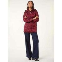 Roman Hooded Quilted Puffer Coat 12 female