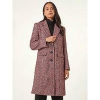 Roman Petite Herringbone Smart Coat 8 female