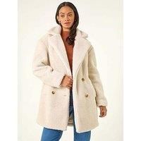 Dusk Oversized Boucle Coat 16 female