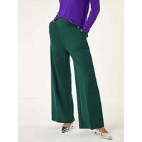 Roman Button Pocket Full Length Trousers 14 female