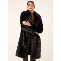 Roman Premium Faux Fur Coat 14 female