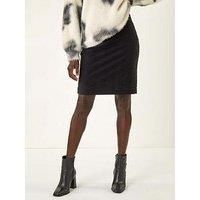 Roman Wave Textured Stretch Pencil Skirt For Women UK - Ladies Spring Summer